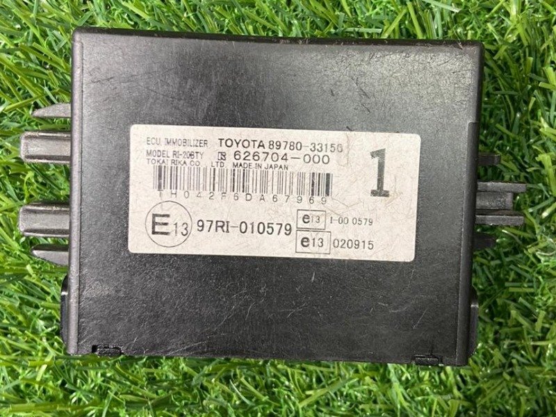 COMPUTER ASSY TRANSPONDER KEY Part no: 89780-33150 for TOYOTA CAMERY ACV40, ASV40, GSV40 Model 01/20