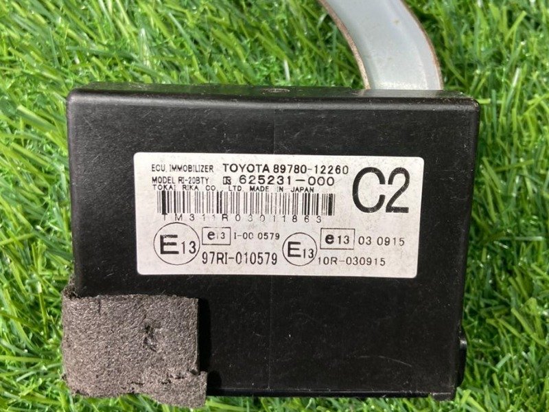 COMPUTER ASSY TRANSPONDER KEY Part no: 89780-12260 for TOYOTA COROLLA, AURIS ZRE152, ADE150, NDE150,