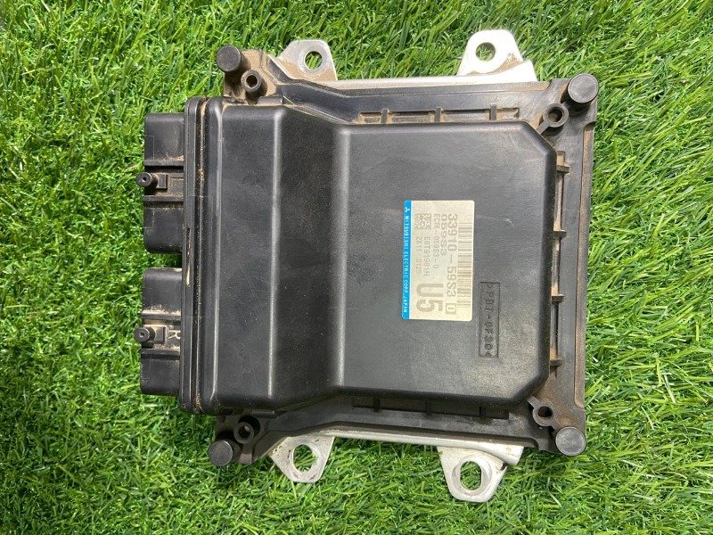 Genuine Engine Computer, Part Number: 33910-59S3 0 For SUZUKI WAGON R, 4AA-MH55S, Engine RO6A