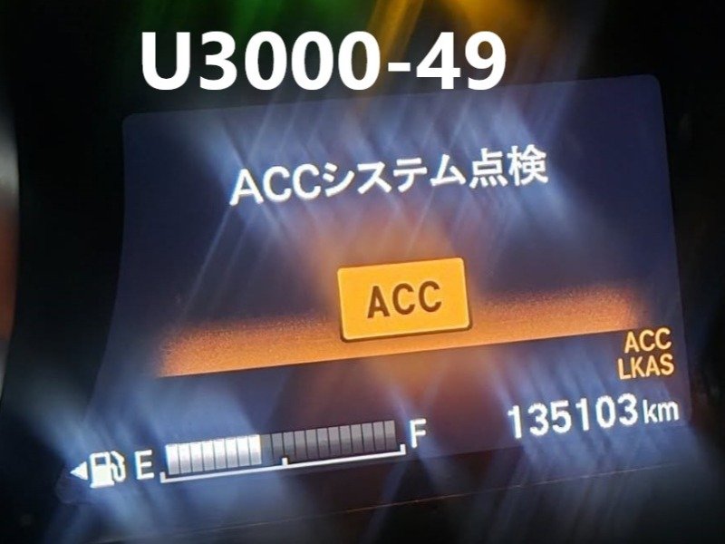 U3000-49 (internal electronic failure of a control unit)