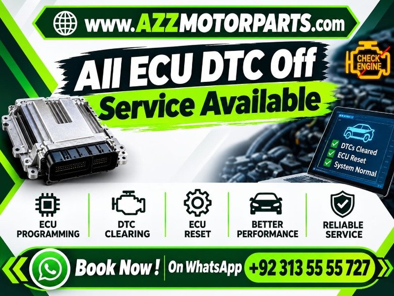 All ECU DTC OFF Service for deferent Vehicles. 